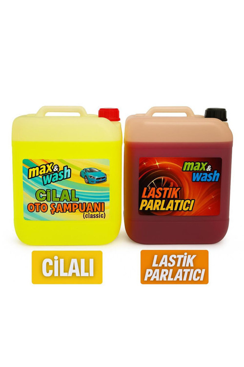 Oto Şampuan+Lastik Parlatıcı 4+4Kg