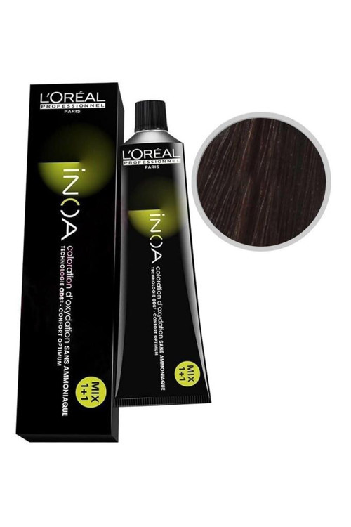 İNOA Saç Boyası 4.45 Kahve Bakır Akaju 60 ML