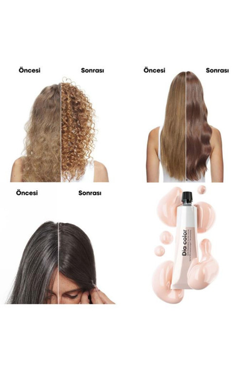 Dia Color Amonyaksız Parlak Saç Boyası 60 ML 8 - Açık Kumral