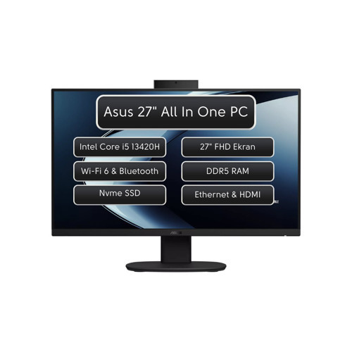 V470VA Intel Core I5 13420H 8gb 512GB SSD 27" Fhd Freedos All In One Bilgisayar V470VAK-BPE0250