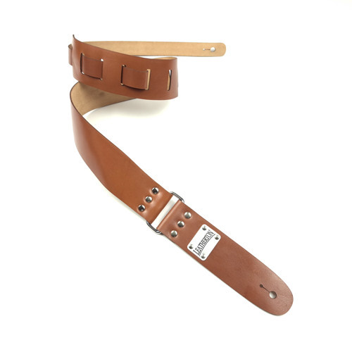 Stinger Hakiki Deri Gitar Askısı (Camel)