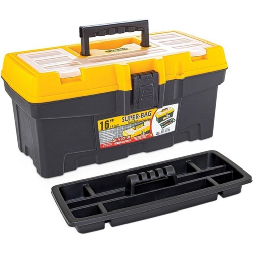 SUPERBAG 16" PLASTİK TAKIM ÇANTASI METAL KİLİT MT-16