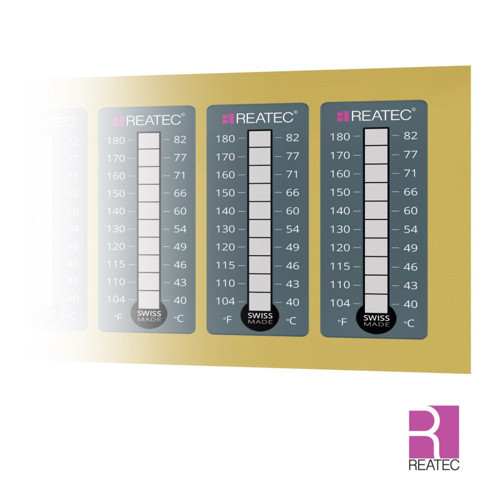 Sıcaklık-Isı Ölçüm Etiketi Ölçüm Aralığı 88°C-138°C / 190°F-280°F (5adet)