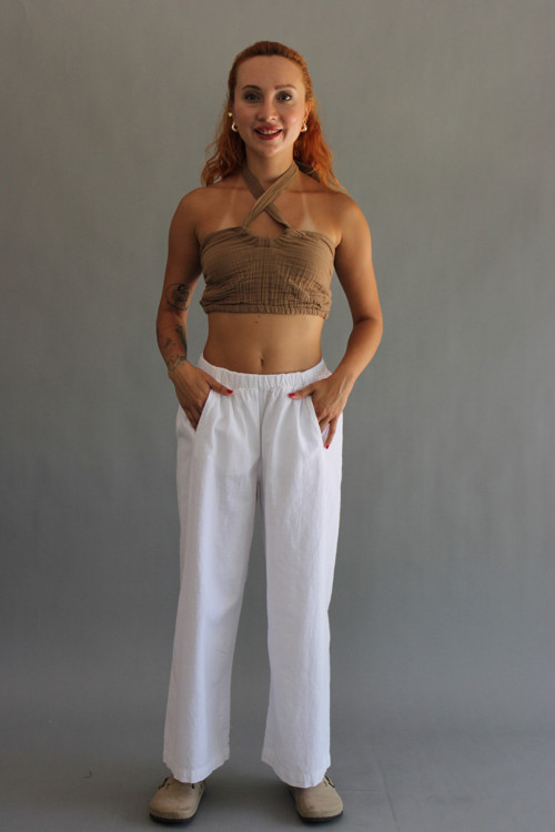 Keten Asimetrik Pantolon