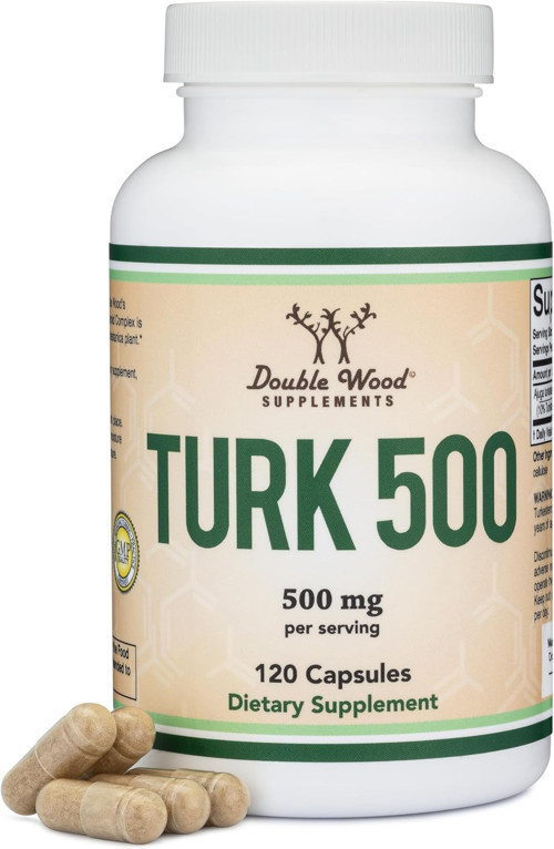 Turkesterone for Men's Health Support 500mg, 120 Caps