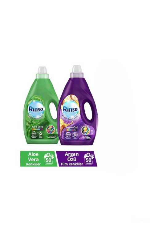 Komple Bakım Serisi Argan Özü Tüm Renkliler Için 3 L Sıvı Aloe Vera Renkliler 3L
