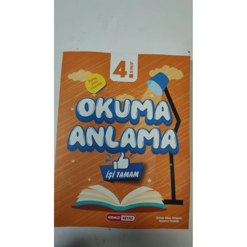 Kırmızı Beyaz 4.Sınıf Okuma Anlama İşi Tamam Yeni