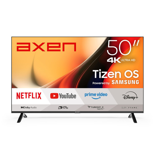 AX50FMN501 50 inc 126 Ekran Uydu Alıcılı 4K Ultra HD Tizen Smart LED TV