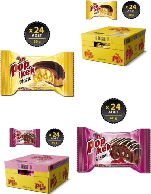 Popkek Muzlu Vişne 55 gr 24 Adet