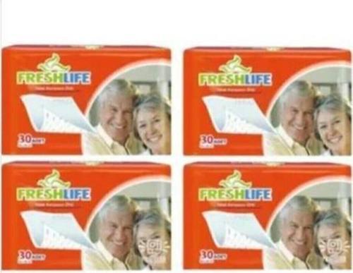 Yatak Koruyucu Örtü Hasta Alt Pedi Freshlıfe 60 Cm X 90 Cm Ebat 30'lu X 4 Paket