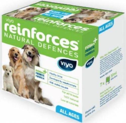 Reinforces All Ages Tüm Yaş Grubu Köpekler Için Gıda Takviyesi 7 X 30 Ml