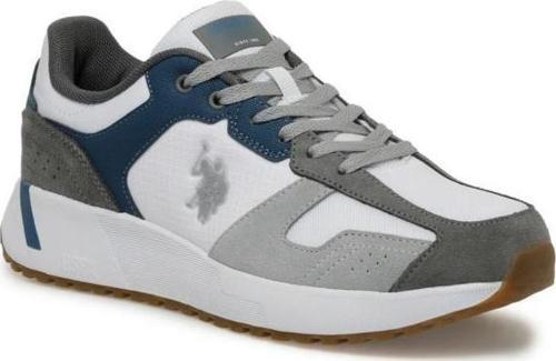 PETER SU 4FX BEYAZ GRİ COMFORT CASUAL GÜNLÜK SPOR AYAKKABISI