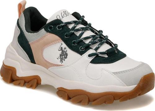 TRACKY 4FX BEYAZ YEŞİL COMFORT CASUAL SPOR AYAKKABI