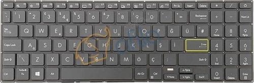 Asus X513E, S533E Notebook Klavyesi - Siyah - TR / ışıklı
