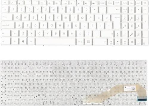 Asus X540 X540L X540S Notebook Klavyesi - Beyaz - TR