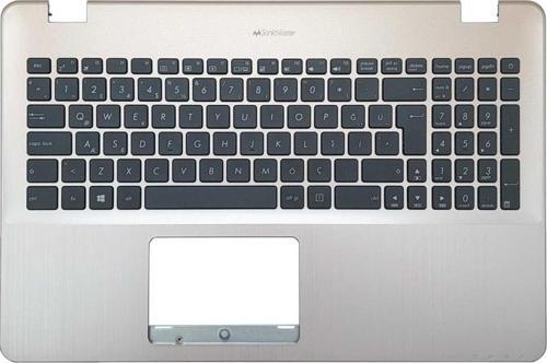 Asus X540 X540L X540S Notebook uyumlu Gri Üst Kasa Siyah Klavye TR (SET) / Outlet Ürün