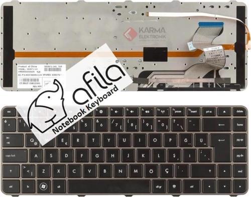 Hp Envy 14, 14-1000, 14-1100, 14-1200 Notebook Klavye - Tuş Takımı / Siyah - TR - Backlit Hmb4502cva29, 592871-001