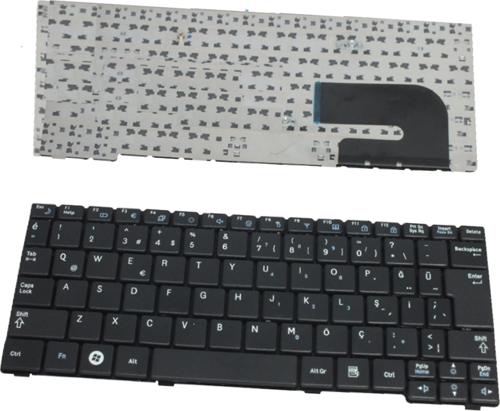 Samsung N150 N130 N120 N310 N128 Notebook Klavyesi - Siyah - TR