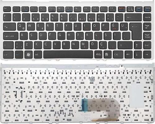 Sony Vaio VGN-FW Serisi Notebook Klavye  / Siyah - TR