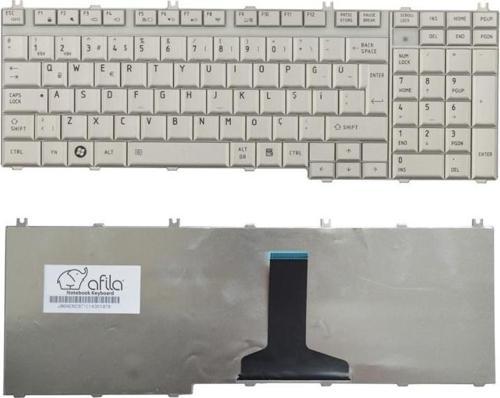 Toshiba P300 A500, A505, A505D Notebook Klavye / Silver TR
