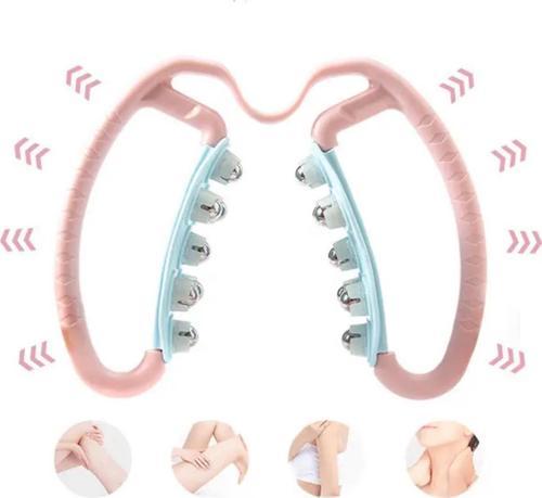 14 Silindirli Selülit Masaj Aparatı Pembe Renk