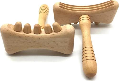 Madero Terapi & Selülit Ahşap Masaj T Aparatı