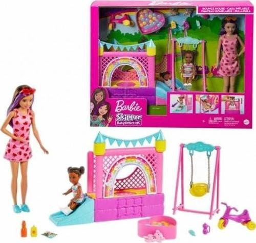 Mattel HHB67 Barbie Bebek Bakıcısı Skipper Oyun Evi Seti