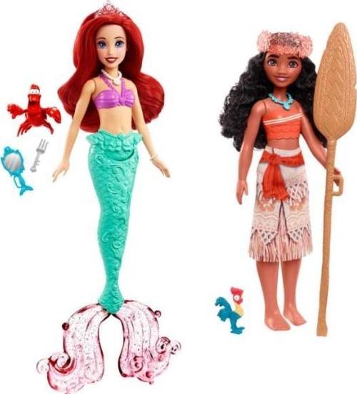 HLW34 Disney Prenses Deniz Kızı Ariel ve Aksesuarları