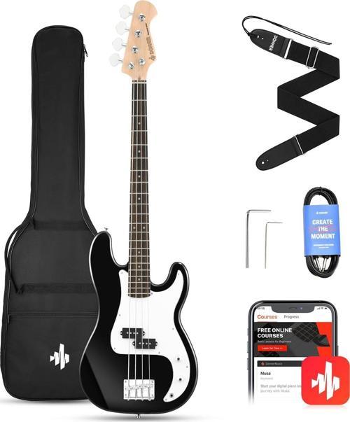 DPB-510 PB-Style Bas Gitar Seti (Siyah)