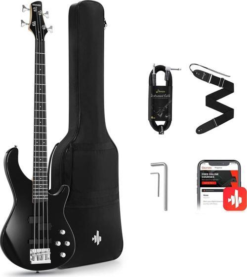 DPJ-100 PJ-Style Bas Gitar (Siyah)