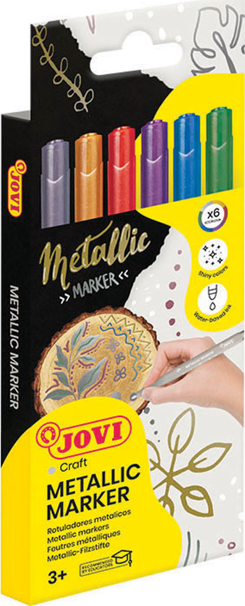 JOVI 1606 M DECOR METALIK KALEMİ 6 RENK