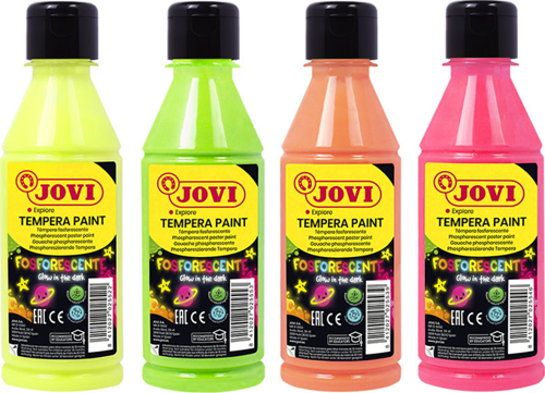 JOVI 519 GUAJ BOYA KARANLIKTA PARLAYAN FOSFORLU 250ML YEŞİL