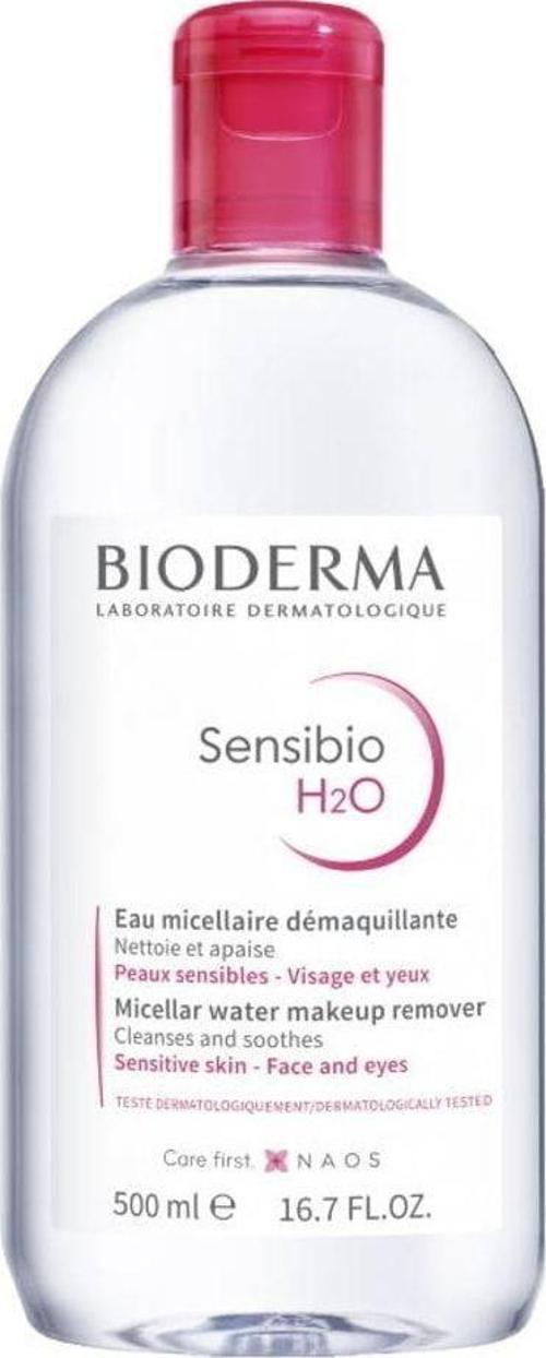 Sensibio H2O Misel Su 500 ml Durulama gerektirmeyen makyaj temizleme suyu