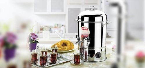 Elektrikli Çay Semaveri 120 Bardak Çay Otomatı 9,5litre