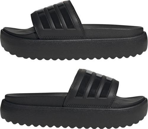Siyah Kadın Terlik Hq6179-Adilette Platform