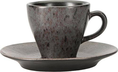 Stoneware Ironstone Tabaklı Kahve Fincanı 75cc