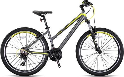 XC 100 27.5 HD 15 Lady Dağ Bisikleti Siyah Gri-Neon Sarı