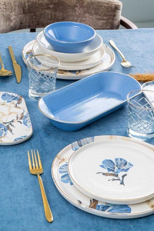 Amanda 27 Parça 6 Kişilik Yemek Takımı SR-06232