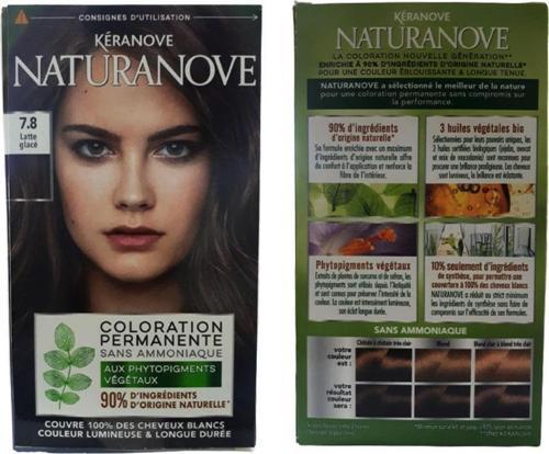 Naturanove Color Permanente Saç Boyası 7.8 Latte Glace