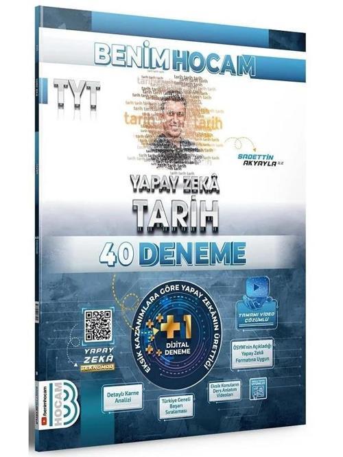 Benim Hocam YKS TYT Tarih Yapay Zeka 40 Deneme Video Çözümlü - Sadettin Akyayla Benim Hocam