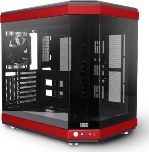 North 1x Fan Mid Tower Kırmızı Siyah Gaming Bilgisayar Kasası