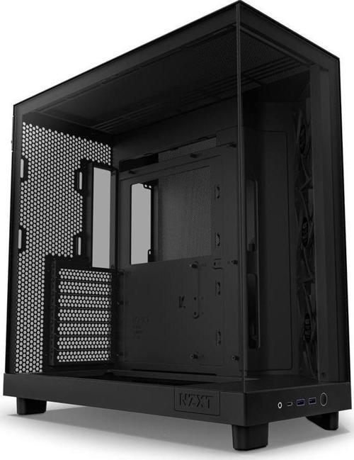 H6 Flow Tempered Glass Siyah USB 3.2 ATX Mid Tower Kasa