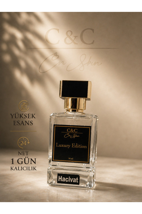 Hacıvat Erkek Parfüm 50 Ml – Ananas Bergamot Odunsu Şipre 1 Gün Net Kalıcı Lüks İmza Erkek Kokusu