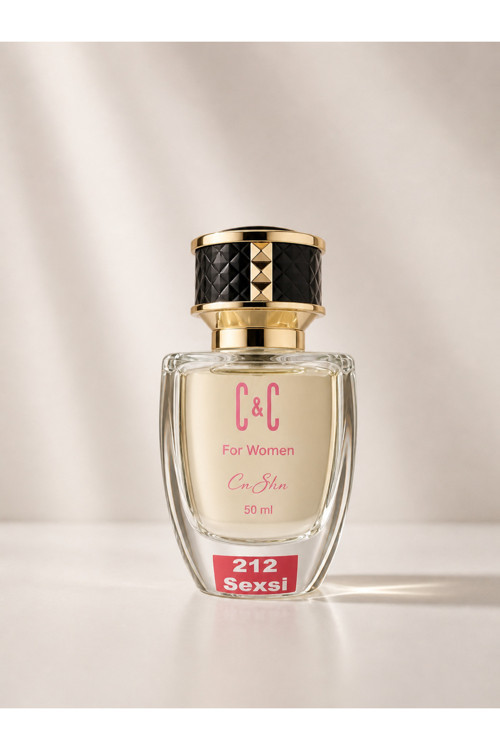 C&C 212 Sexsi Kadın Parfüm 50 Ml – Tatlı & Baharatlı Hafif Pudramsı Çekici Koku