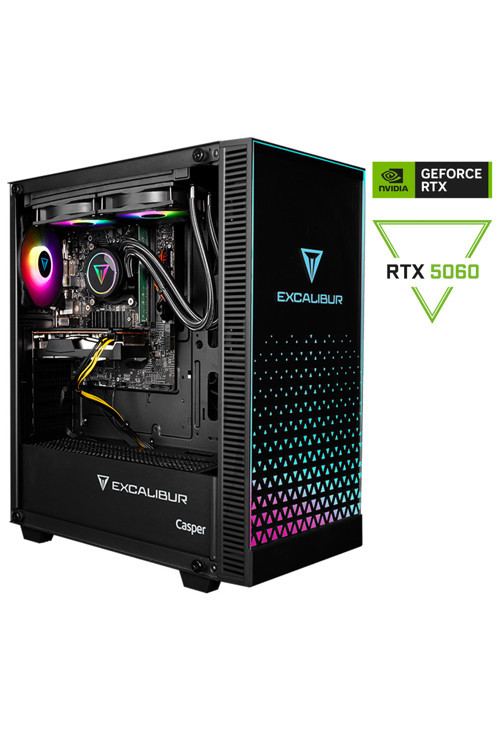 Excalibur E65H.265F-Ef60A-0Rd Intel Core Ultra 7-265F 64Gb 1Tb Rtx 5060 W11H Sıvı Soğutucu