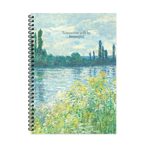 Keskin 20 x 28 Kareli Sert Kapak Sanat Defter - Tomorrow Will Be Beatiful