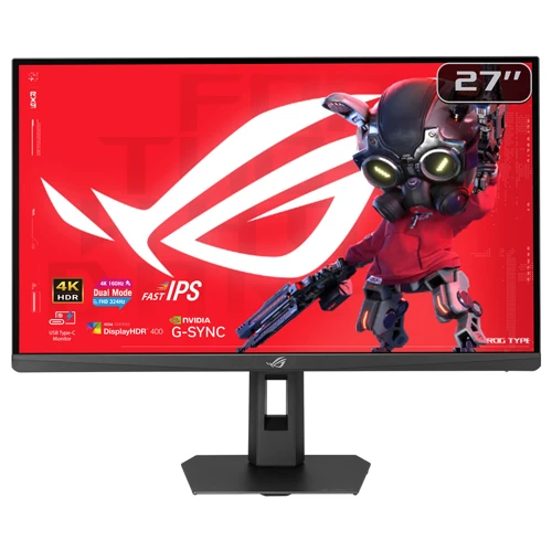 ROG STRIX XG27UCSR 27″ 4K 160Hz | FHD 324Hz Dual Mode 0.03ms Pivot FreeSync G-Sycn Uyumlu Fast IPS Gaming (Oyunc