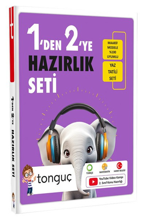 1'den 2'ye Hazırlık Seti - Tonguç Yayınları