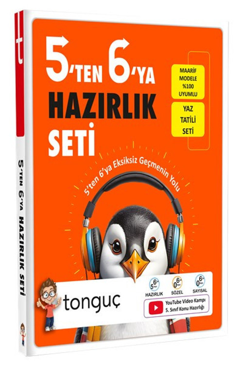 5'ten 6'ya Hazırlık Seti - Tonguç Yayınları