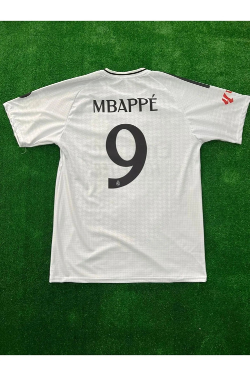 24/25 Mbappe Real.Madrid Sezon Kısa Kol Yetişkin Forma